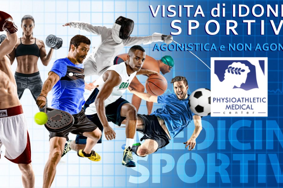 visita idoneità sportiva per agonismo e non